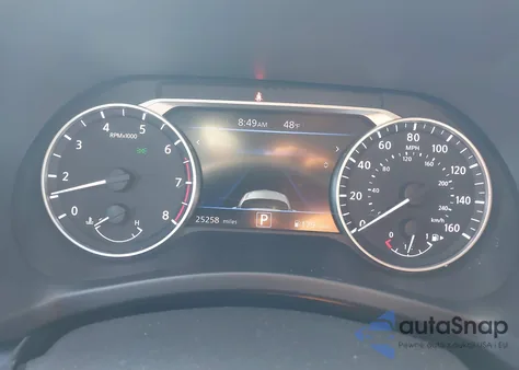 2025 Nissan Sentra Sr из США, поврежденный, VIN 3N1AB8DV8SY312226